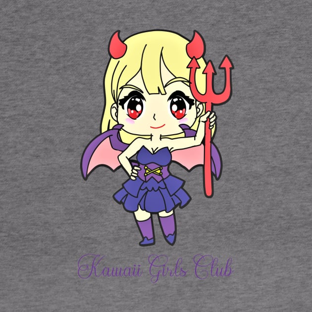 Kawaii Devil Girl by PlayfulPandaDesigns